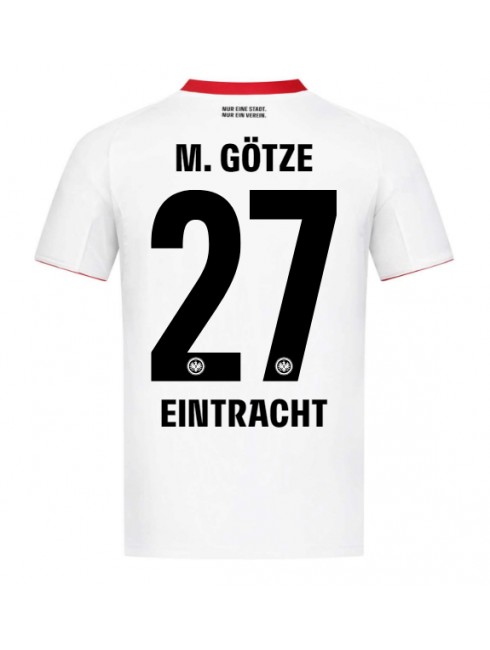 Eintracht Frankfurt Mario Gotze #27 Auswärtstrikot 2025-26 Kurzarm Eintracht Frankfurt Mario Gotze #27 Auswärtstrikot 2025-26 Kurzarm